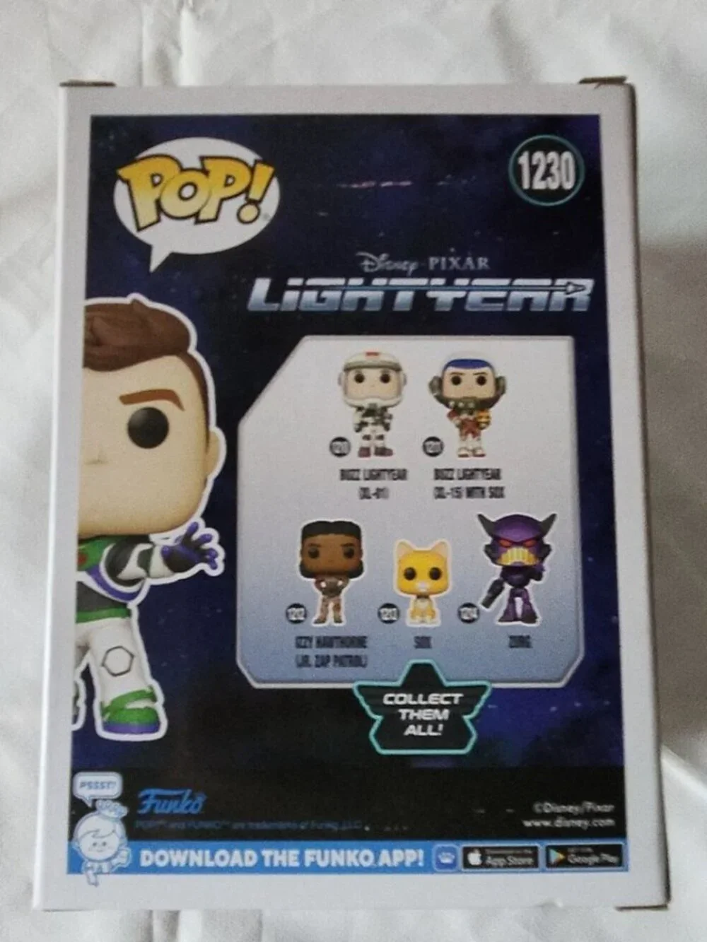 Chris Evans signed Funko Pop! Pixar - Buzz Lightyear (Space Ranger Alpha #1230) - Picture 11 of 13